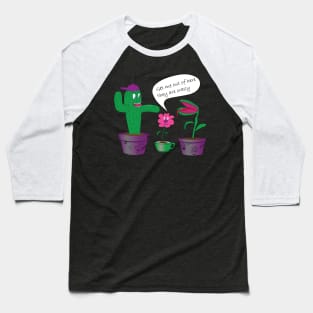 Crazy plants Baseball T-Shirt